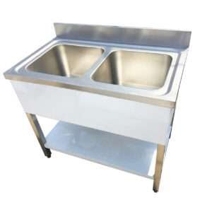 commercial stainless steel sink