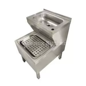 janitorial hand washing & mop sink