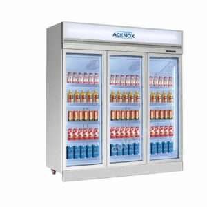 display chiller glass door