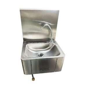 knee operated hand wash sink