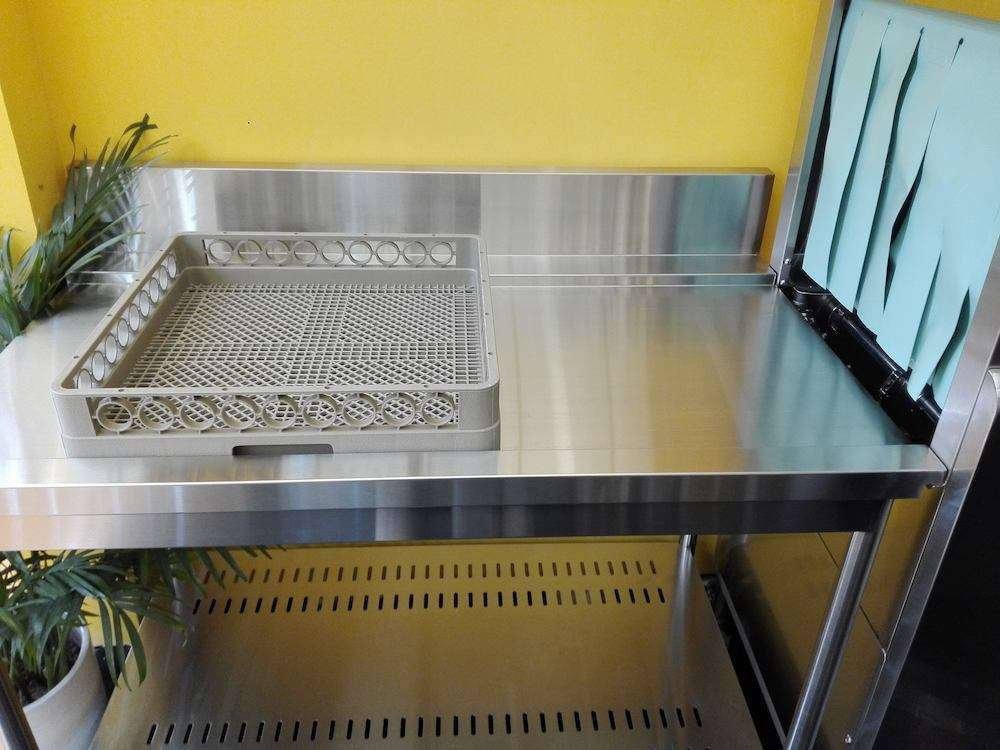 dishwasher bench