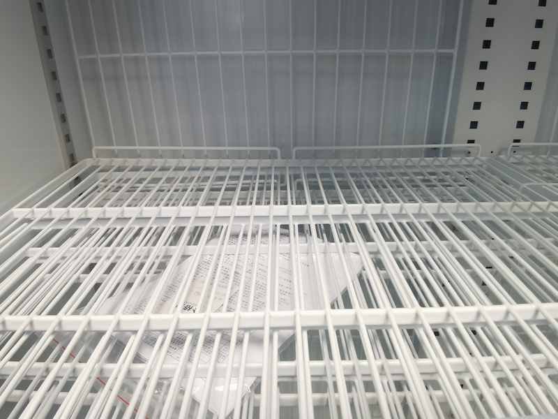 shelves for display fridge