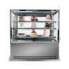 refrigerated cake display counter