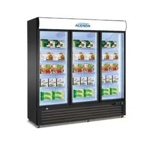 commercial glass door refrigerator