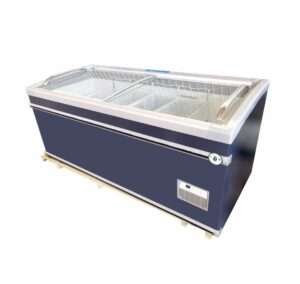 glass top chest freezer