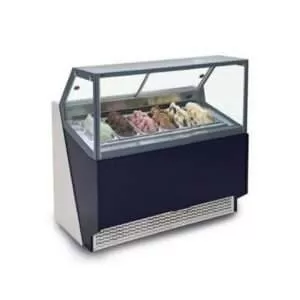 gelato display freezer