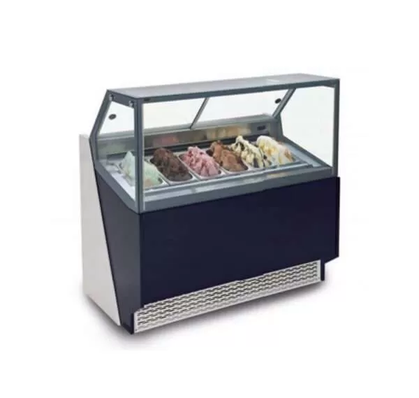 gelato display freezer