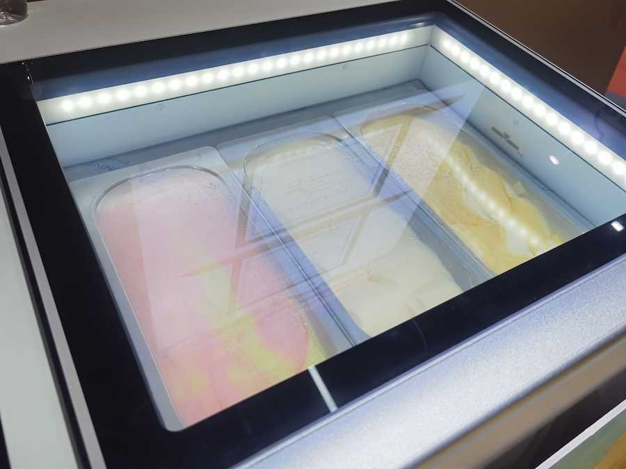 countertop ice cream freezer