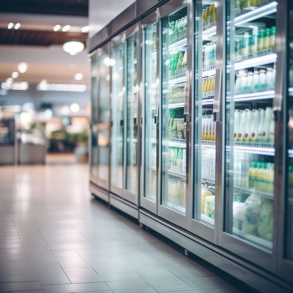 commercial display refrigerators