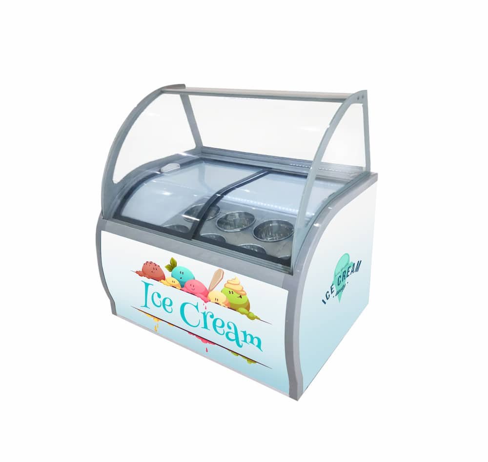 commercial ice cream freezer