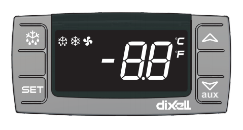 how to set the temperature of cake chiller