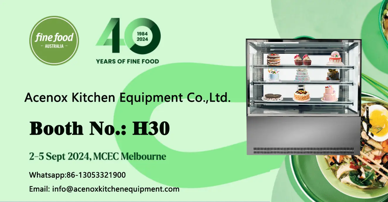 acenox finefood exhibition kitchen equipment